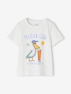 T-shirt com animal engraçado, para menino