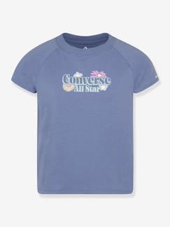Menina 2-14 anos-T-shirts-T-shirts-T-shirt com flores, para criança, da CONVERSE