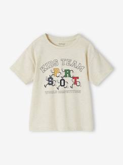 T-shirts-Menino 2-14 anos-Roupa de desporto-T-shirt de desporto J.O., para menino