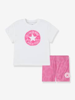 Menina 2-14 anos-Conjunto calções e t-shirt, CONVERSE