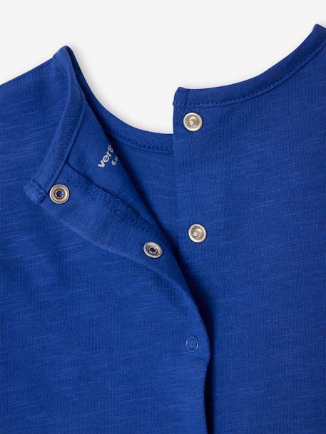 T-shirt 'sol' de mangas curtas, para bebé azul-rei 