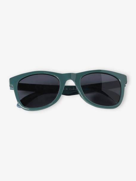Óculos de sol estampados, para menino verde-abeto 