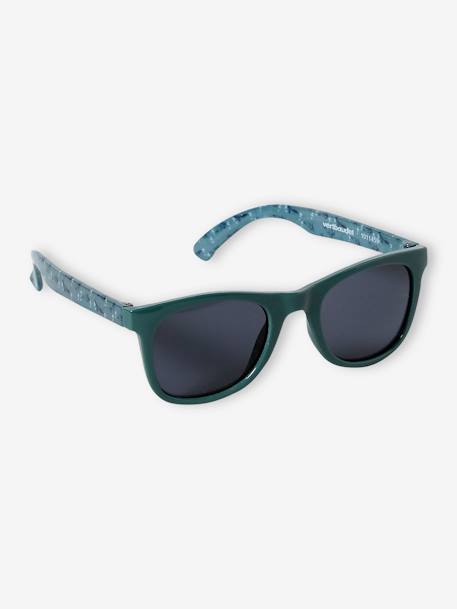 Óculos de sol estampados, para menino verde-abeto 