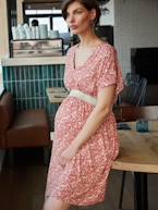 Vestido para grávida, Félicineor da ENVIE DE FRAISE preto+terracota 