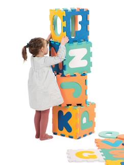 Brinquedos-Primeira idade-Tapete com 26 quadrados - LUDI