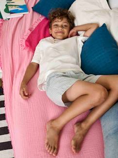Menino 2-14 anos-Pijamas-Pijama personalizável, bimatéria, para menino