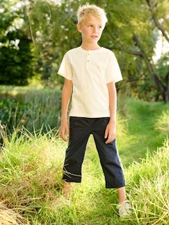 Toda a Seleção-Menino 2-14 anos-Calças-Calças curtas leves transformáveis em bermudas, para menino