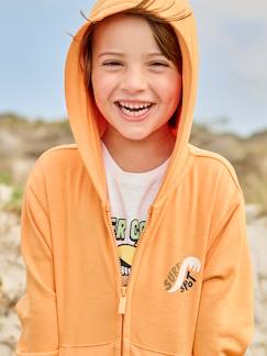 Toda a seleção VB + Heróis-Menino 2-14 anos-Camisolas, casacos de malha, sweats-Casaco com fecho e capuz, motivo surf atrás, para menino