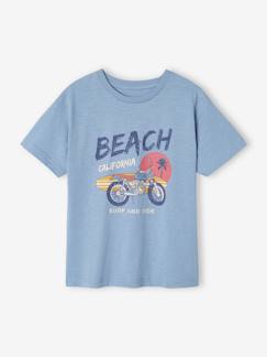 -T-shirt "surf and ride", para menino