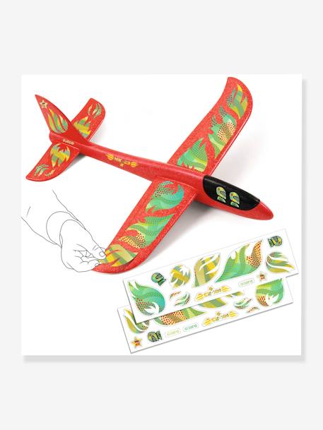 Avião planador, Fire Plane - DJECO multicolor 