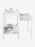 Mesa de mudas com banheira integrada MagicTub VERTBAUDET Natural/branco+Branco medio liso 