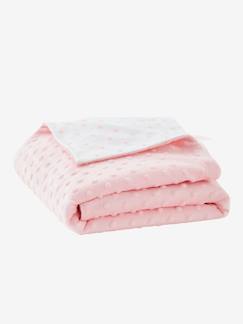 Mala de Maternidade-Têxtil-lar e Decoração-Roupa de cama bebé-Mantas, edredons-Cobertor biface em polar/moletão, para bebé, Stella