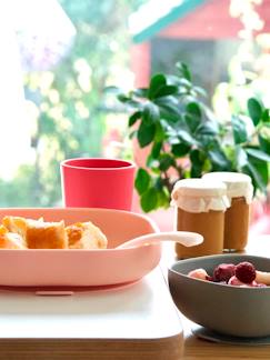 Puericultura-Alimentação Bebé-Loiça e conjuntos refeição-Conjunto de louça Montessori, 4 peças em silicone, BEABA